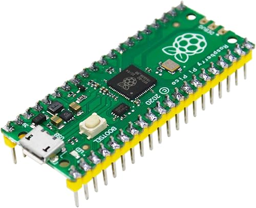 Miniatura 9 de DIGISHUO 2 piezas de placa microcontrolador Raspberry Pi Pico con interfaces digitales flexibles  Basado en chip RP2040  Procesador ARM Cortex M0+