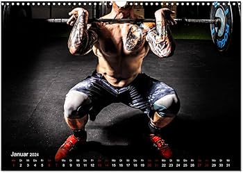 Amazon.com: Weight training (Wall Calendar 2024 DIN A3 Landscape), CALVENDO  12 Month Wall Calendar : Office Products