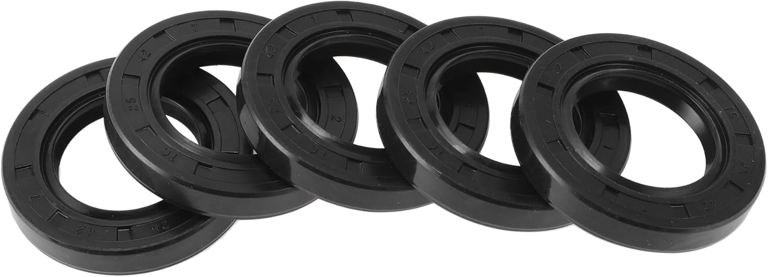 5 Joints D'arbre Rotatif 32x52x10 Mm - Caoutchouc Nitrile 70 Dureté - Pour Vilebrequins, Essieux, Différentiels