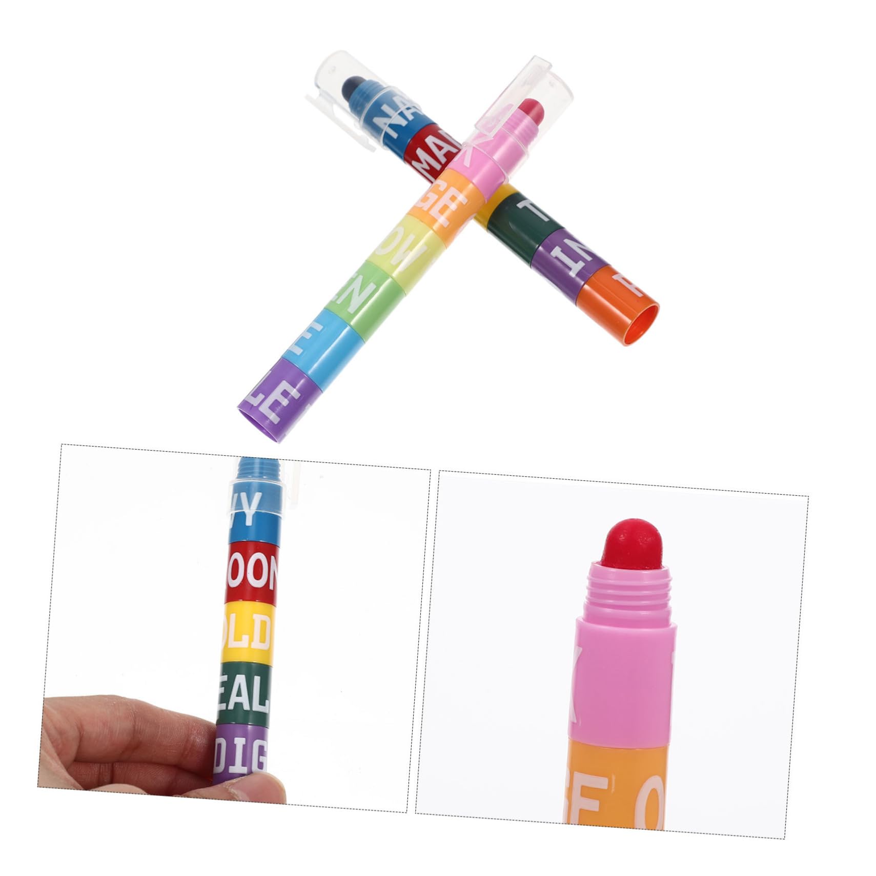 SHINEOFI 10 Juegos resaltador de costura fabricante de resaltador de pintura fluorescente rotulador escritura agendá es Suministros escolares pastel puntadas