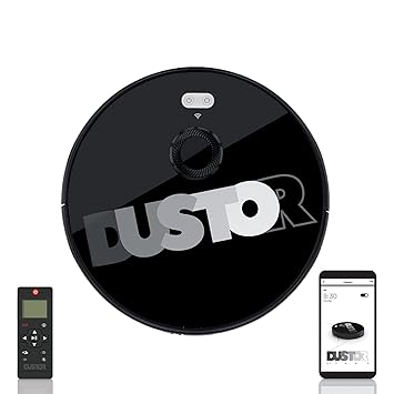 Dustor Robotic Vacuum Cleaner, 2880pa Strong Suction with 2-in-1 Mopping and Vacuum, Intelligent Lidar Technology (LDS Navigation), 2600mAh Battery (Pro)