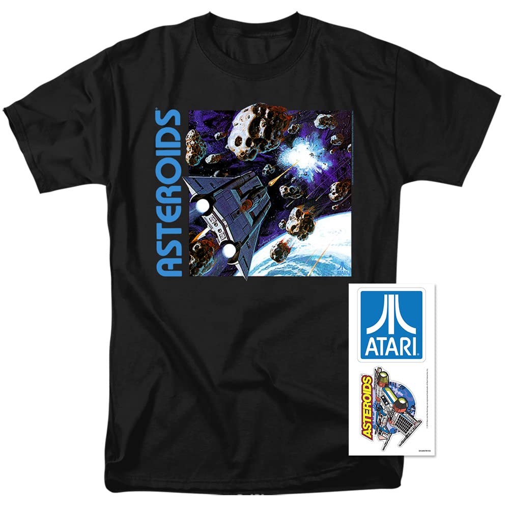 Popfunk Classic Atari Asteroids Video Games T Shirt