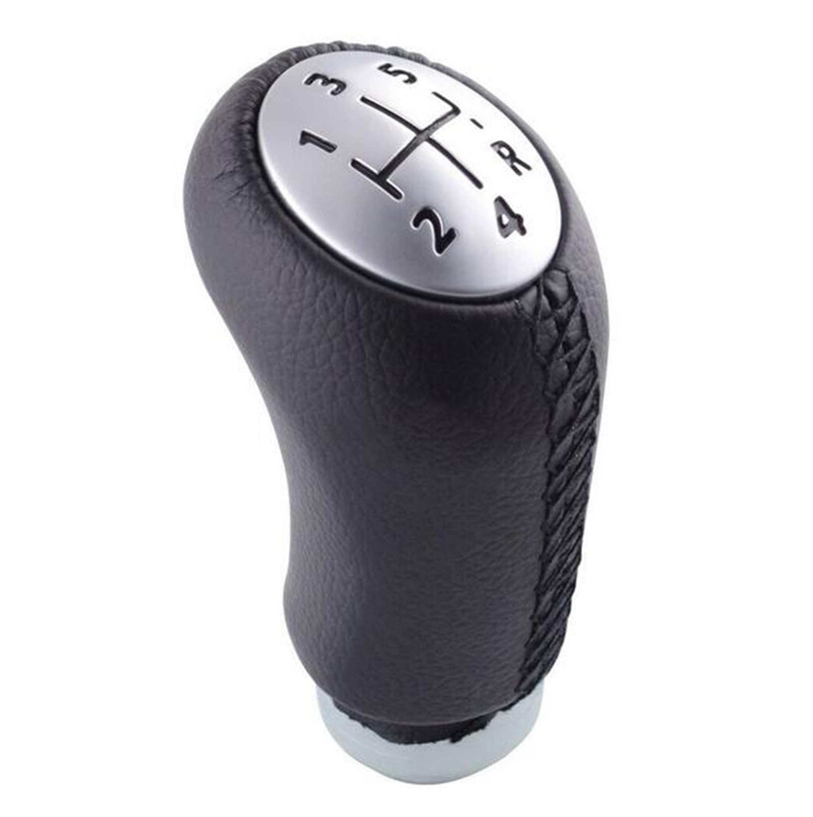 KOEHXJ Shift Gear Knob Cover for Clio III for Megane for Scenic for Kangoo 2005-2009 5 Speed Car Gear Shift Knob Shifter(TYPE1)