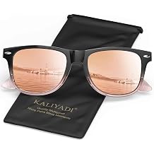 KALIYADI Womens-Sunglasses Polarized Sunglasses Womens Retro Trendy Sun Glasses with UV400 Protection for Travel Driving