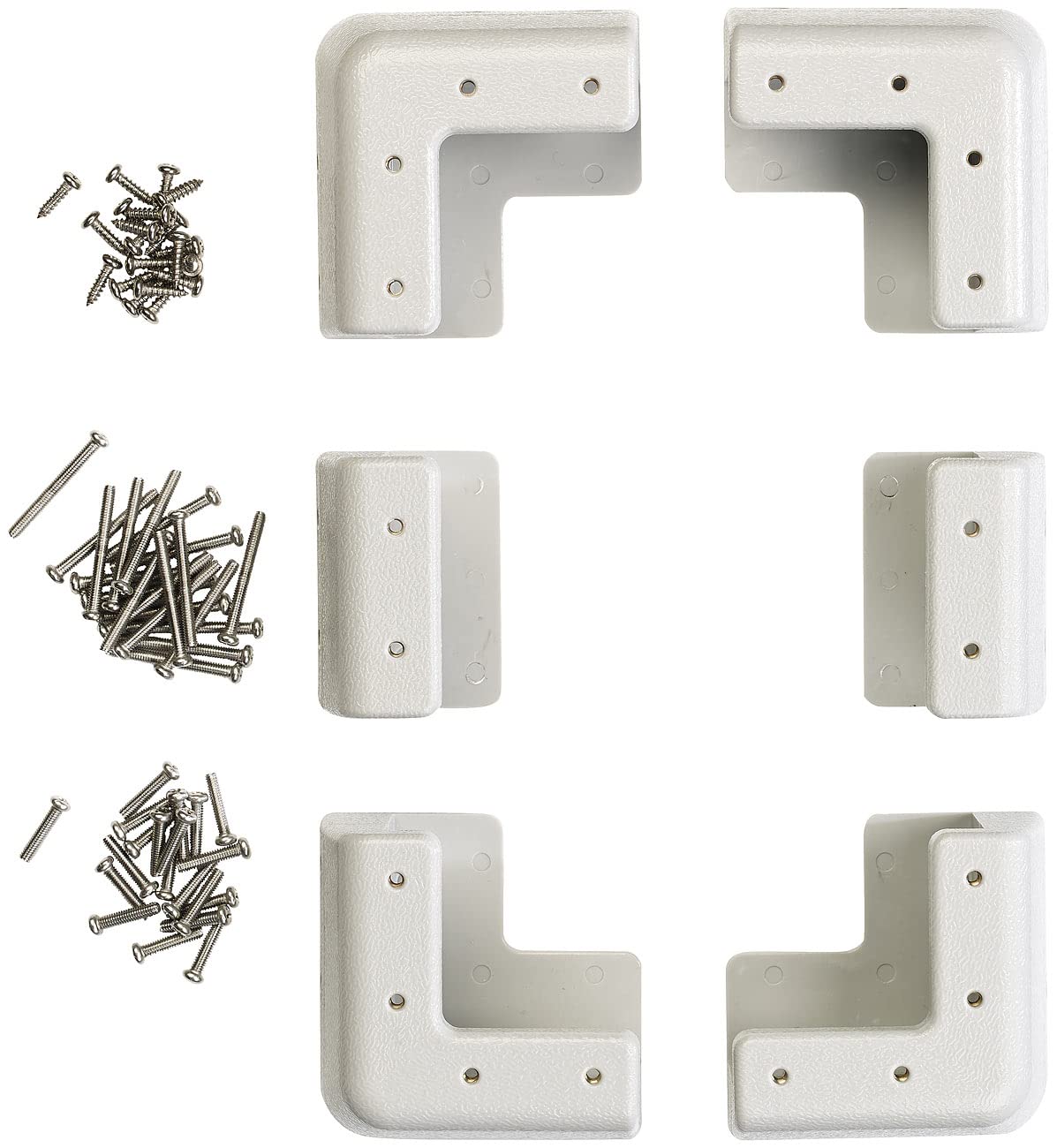 2 kits de fixation pour panneau solaire en aluminium [revolt]