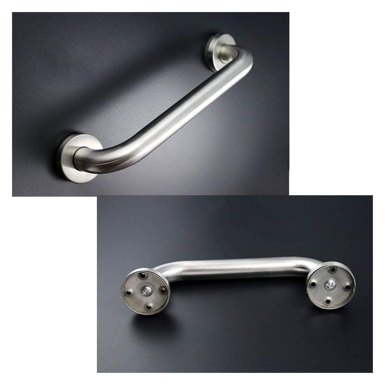 Barras de Apoyo de Seguridad de Acero Inoxidable para baño, Asas de Apoyo para Personas Mayores discapacitadas, pasamanos de Pared para bañera, Inodoro, Cocina, Escalera, antioxida