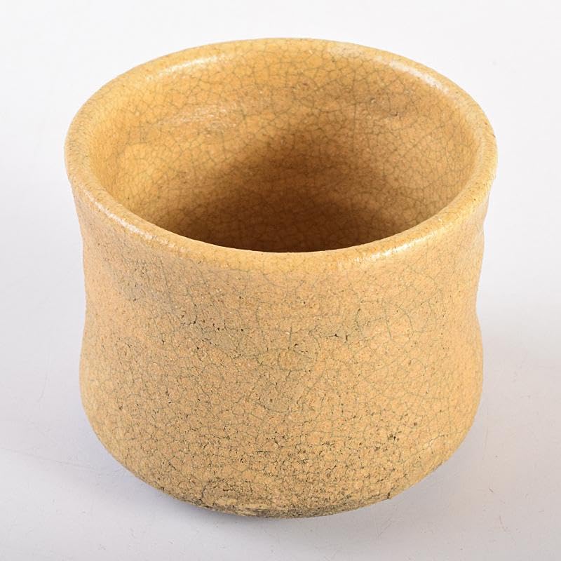 北大路魯山人作 黄瀬戸 ぐい呑 共箱 D R7691 【公式通販】