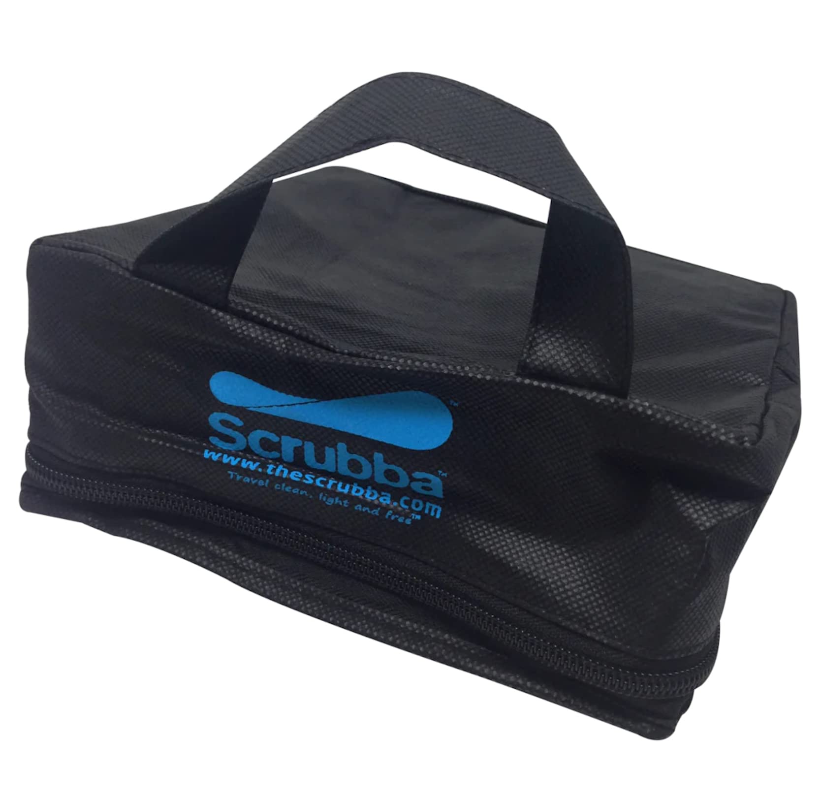 Scrubba TACTICAL Waschbeutel & Trocken-Set – Tragbares Waschsystem mit XL Handtuch, Wäscheleine & Haken – Für Camping, Hiking, Militär, Hostels & Hotels – Kompakt & robust – Waschlösung für unterwegs