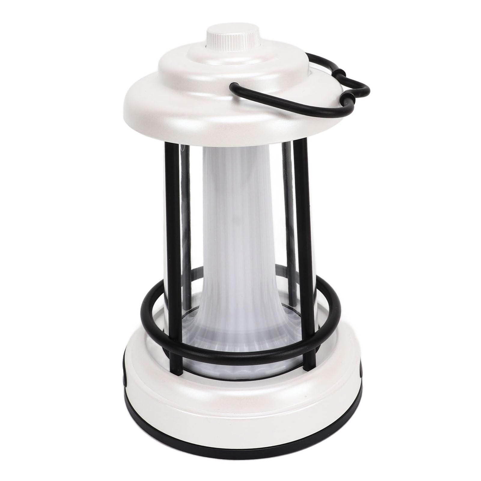 Linterna LED para Camping, Diseño Retro Superbrillante con Atenuación Continua para Acampar Al Aire y Emergencias, 8000 MAh, 6 W
