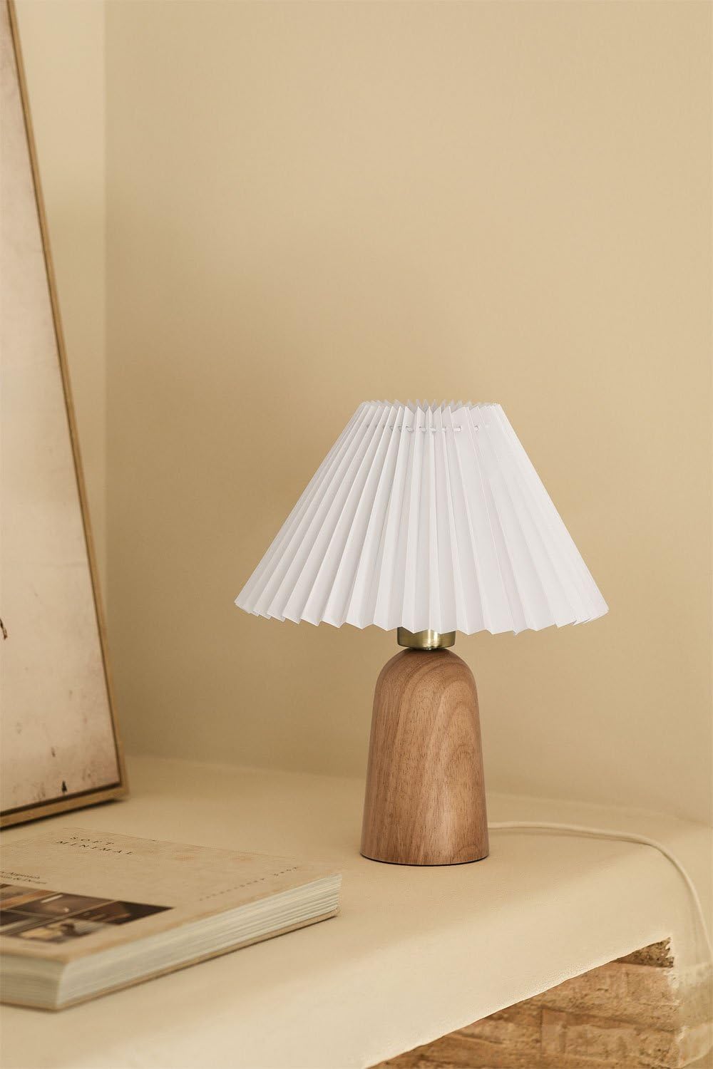 SKLUM Jeremaia houten tafellamp