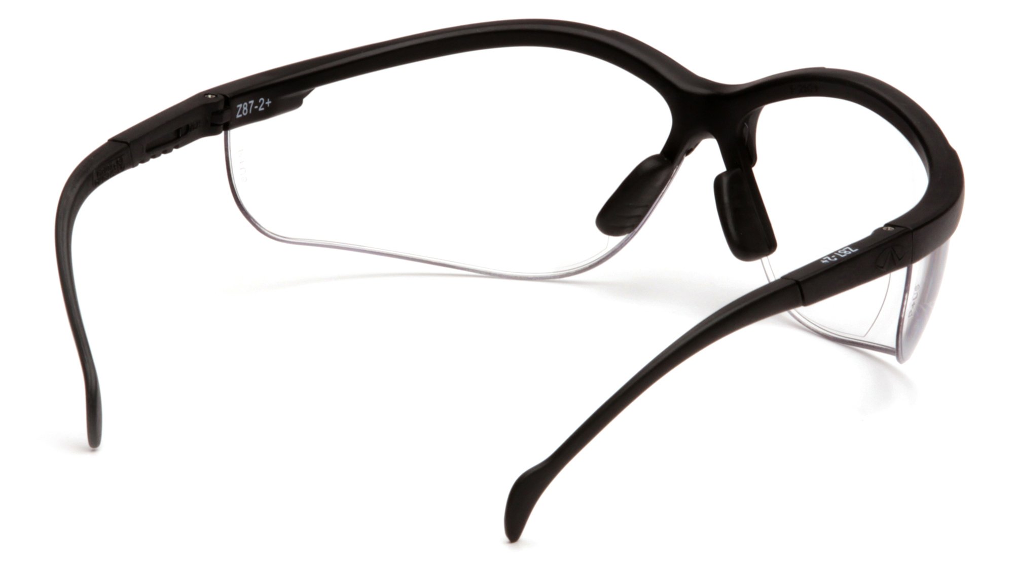 Pyramex Safety Venture II lecteurs, Black Frame/Clear Anti-Fog Lens