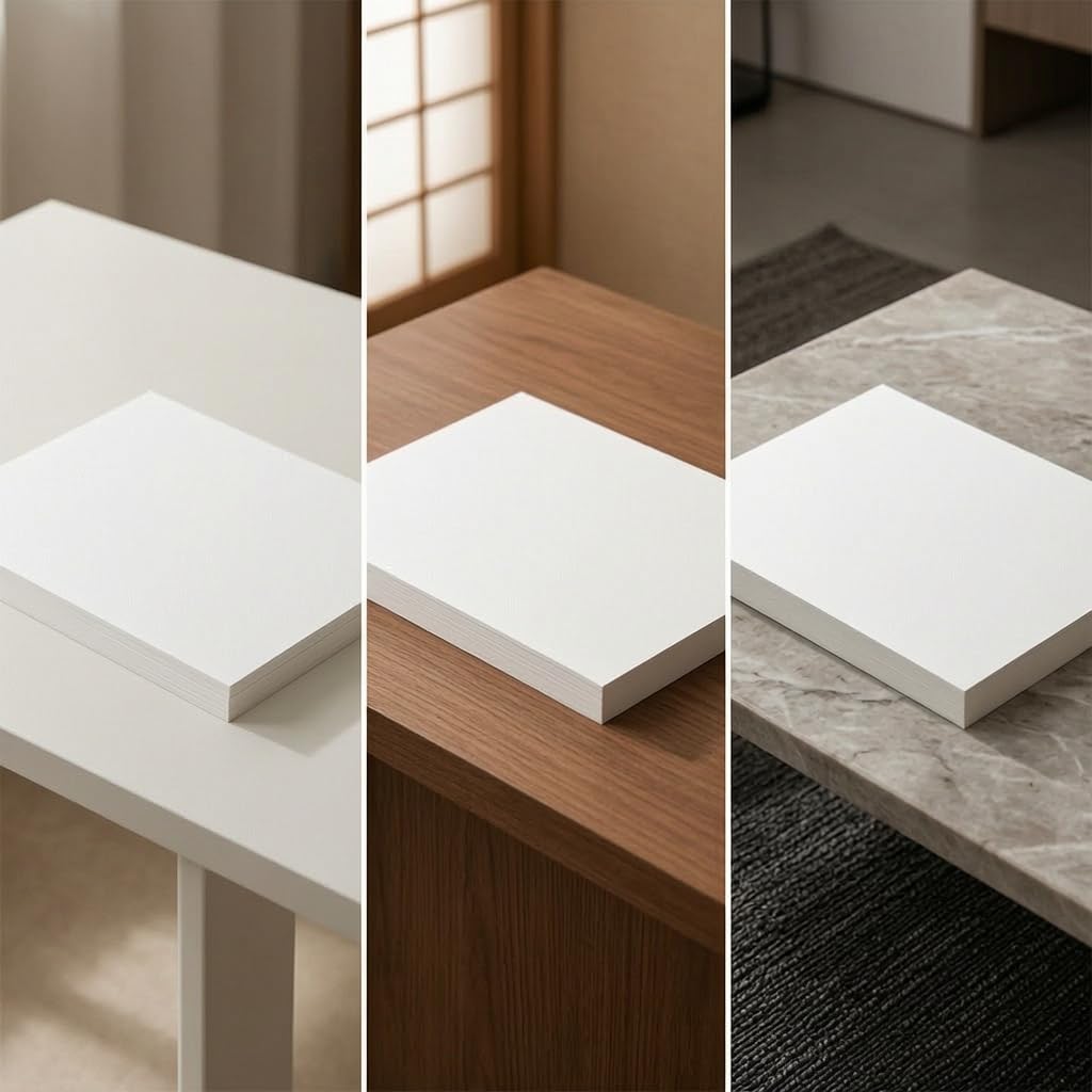 A4 Karton Weiß – Dickes Papier zum Drucken & Basteln | Zeichenblock & Pappe zum Basteln für Kreative, 350 g/m² 8K (39x27 cm) 50 Blatt