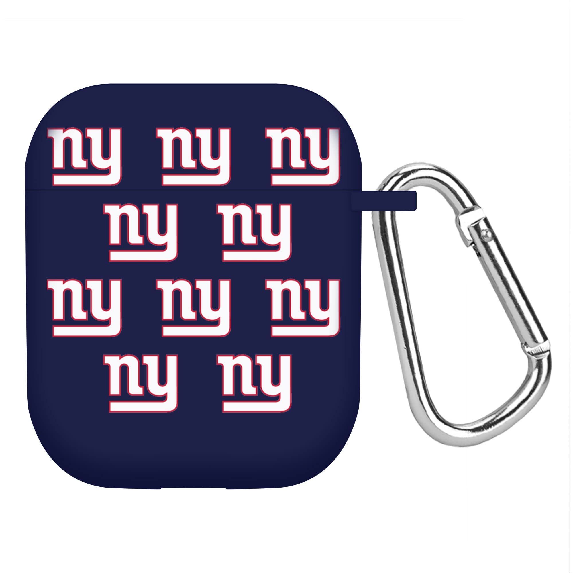 GAME TIME New York Giants HD Case Cover Compatible with Apple AirPods Generation 1 & 2 (Repeating)