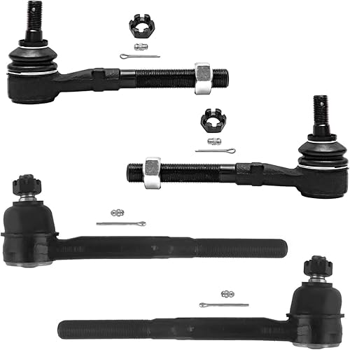 Miniatura 16 de Detroit Axle - 4 barras de acoplamiento delanteras para Chevrolet Trailblazer GMC Envoy 2002-2009 2003 2004 2005 2006 2007 2008 Reemplazo de