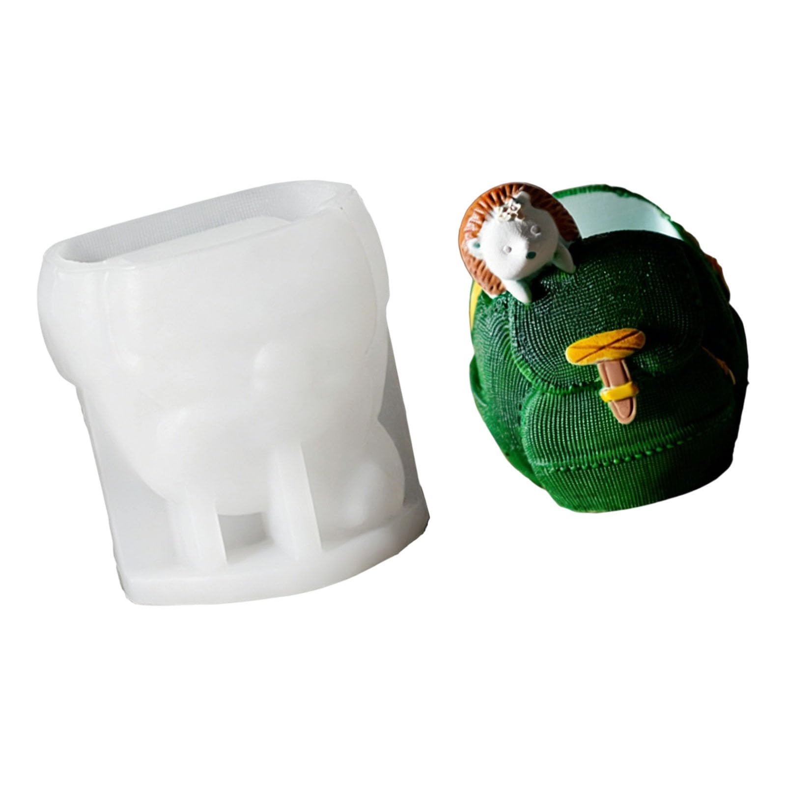 YWLUUOO Silicone Set for Cartoon Animal Backpack Planter and Decorative Storage Containers Ideal for Gifts Cartoon Animal Farmer