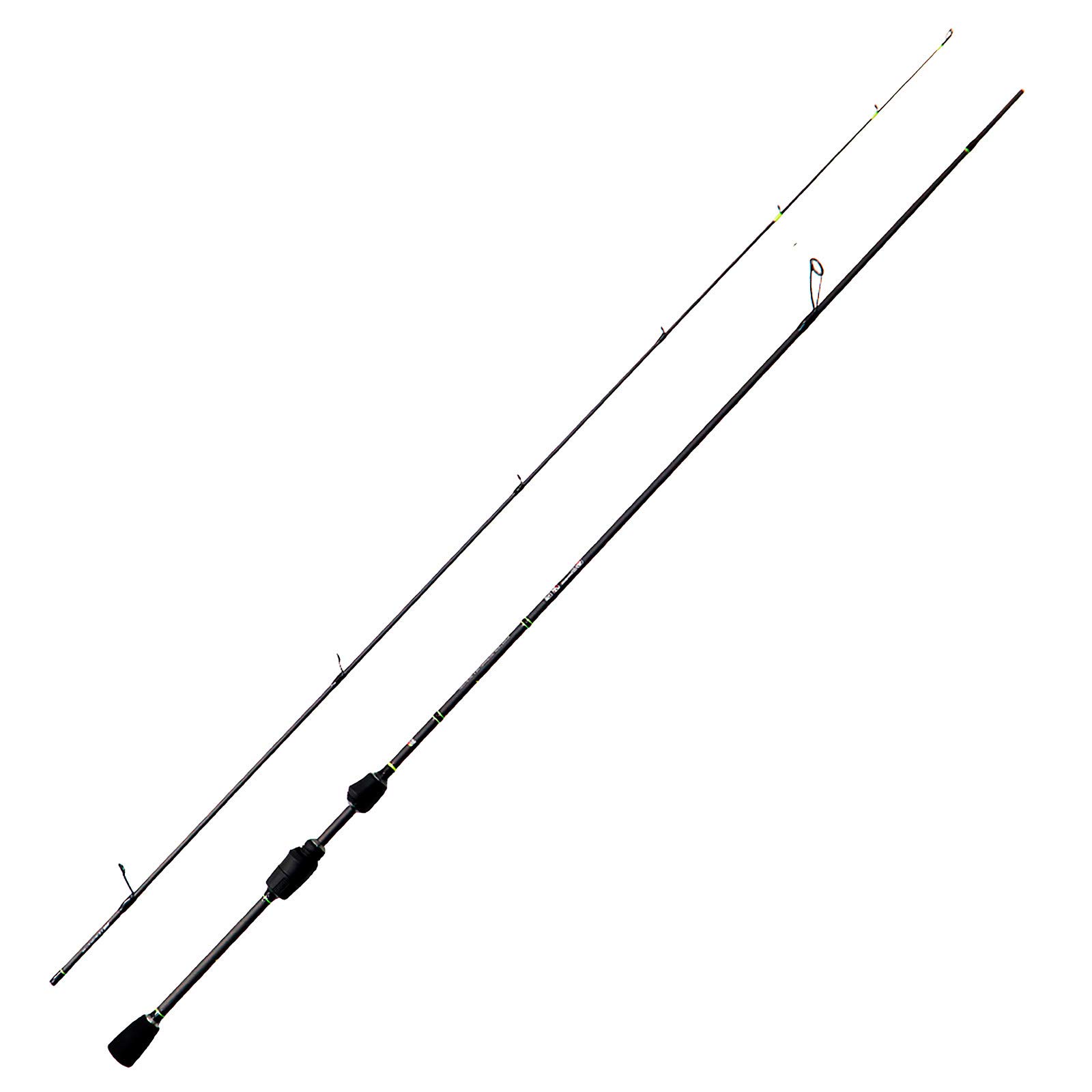 LMAB La Moustique LM-S Canne à pêche spinning WG g : 2-10 Longueur : 1,98 m
