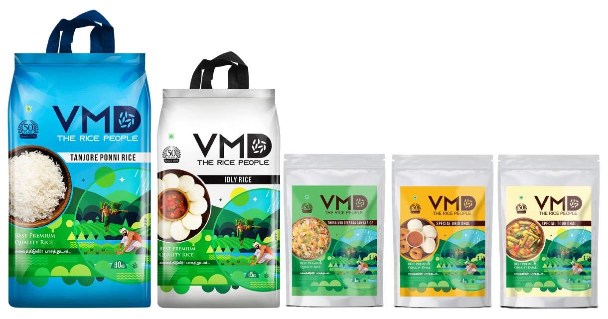 VMD Royal Rice Combo (Pack of 5) - 18 Kg [Tanjore Ponni Rice - 10 Kg, Idly Rice - 5 Kg, Seeraga Samba Rice - 1 Kg, Urid Dhal - 1 Kg and Toor Dhal - 1 Kg] (B08JJF77HC) Amazon Price History, Amazon Price Tracker