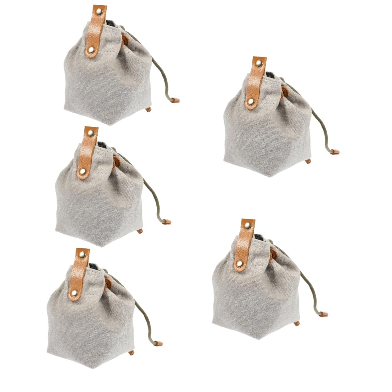 Beavorty 5stücke Portable Hundeleckerlitasche Mit Kordelzug Praktischer Snackbeutel Für Hundetraining Und Tragbare Futtertasche Mit Schnalle Für Outdoor-aktivitäten Für Leckerlis Und