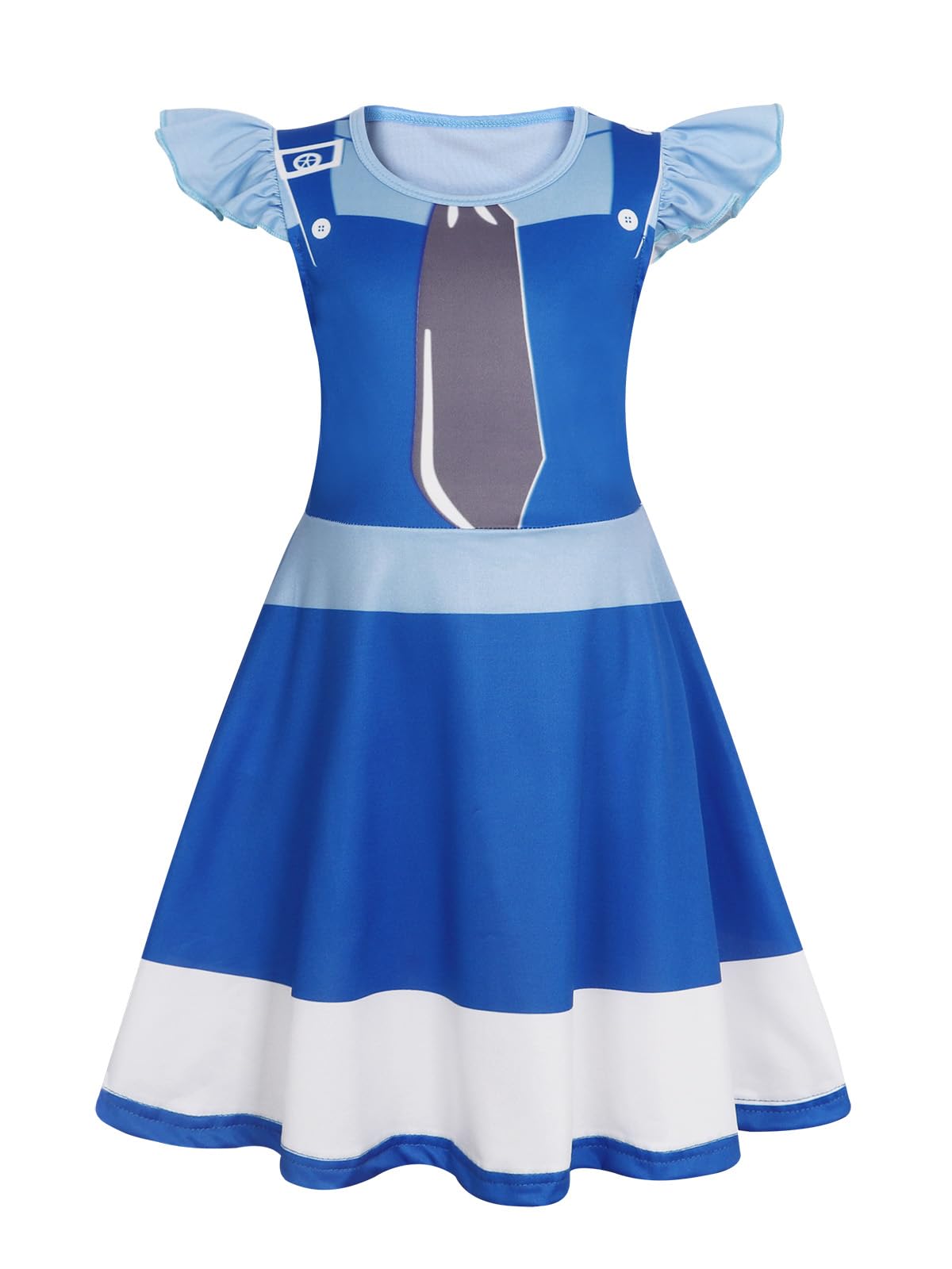 AmzBarley Princess Dress Up for Girls Halloween Costume Kids Toddler Birthday Gifts 1-10 Years — view 17