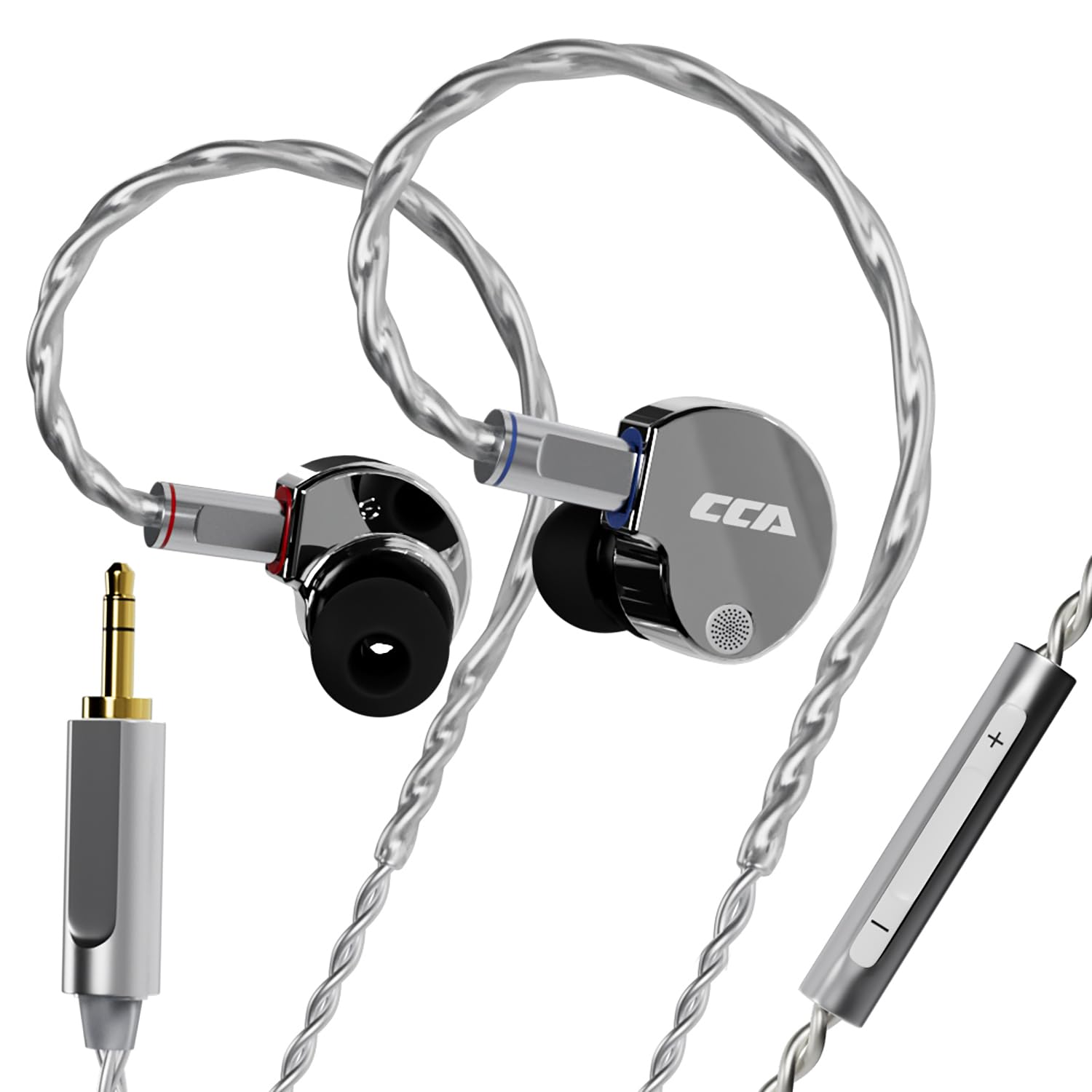 CCA Phoenix in-Ear Monitor Headphones, Dual-Magnet Dynamic Driver