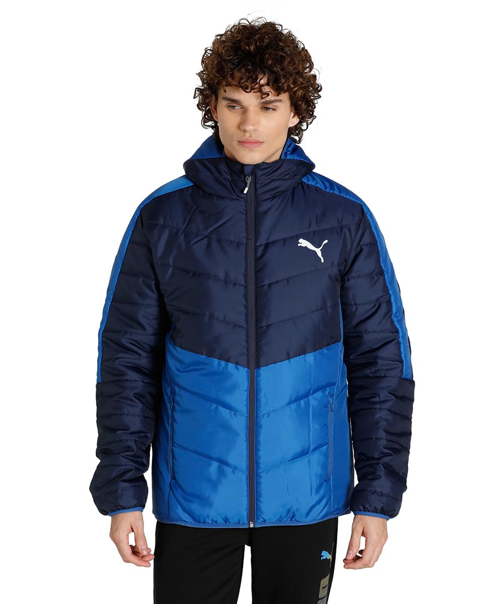 puma Men's Polyester Solid Casual Standard Length A-Line Coat-picture-31