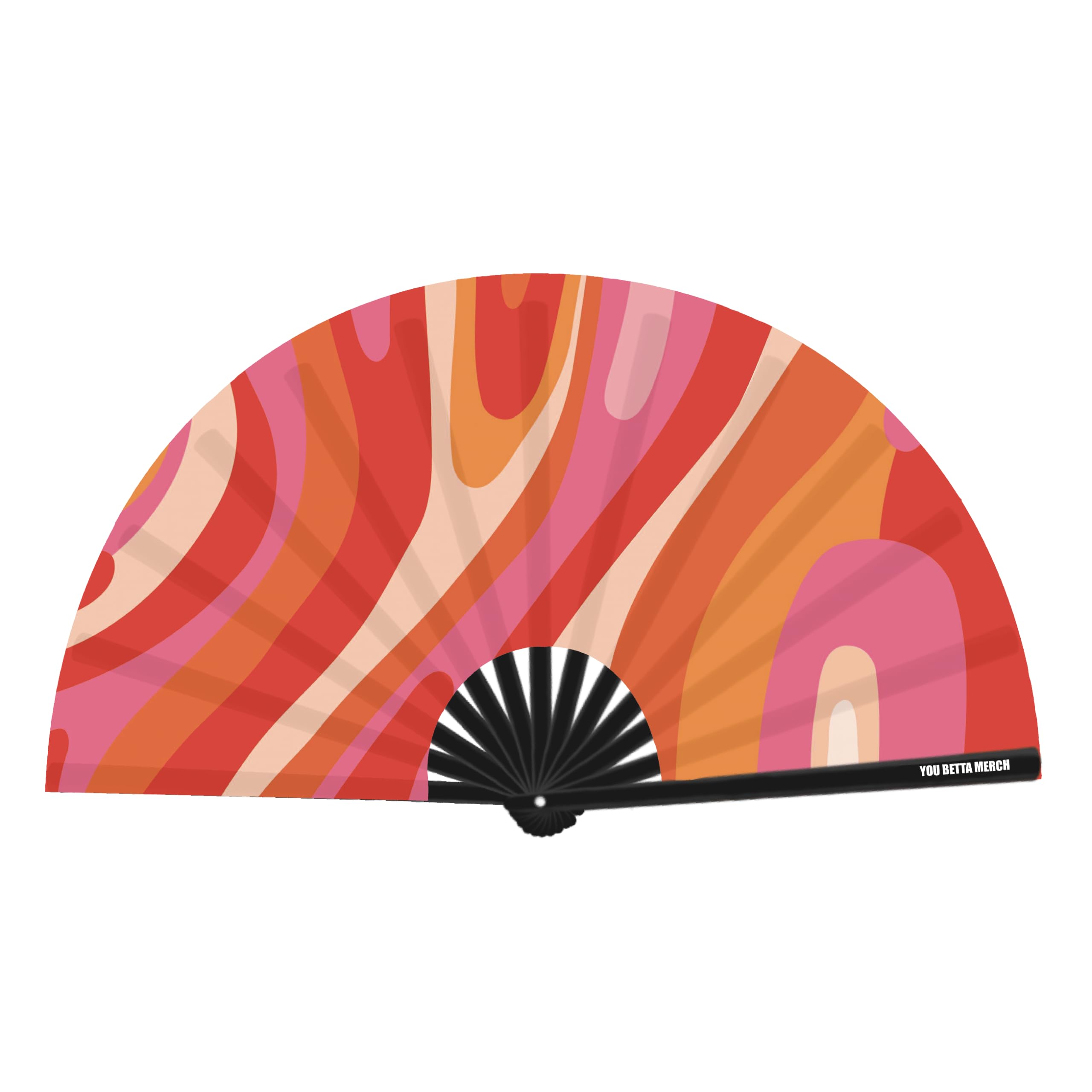 70s Clack Fan, Bamboo Hand Fan