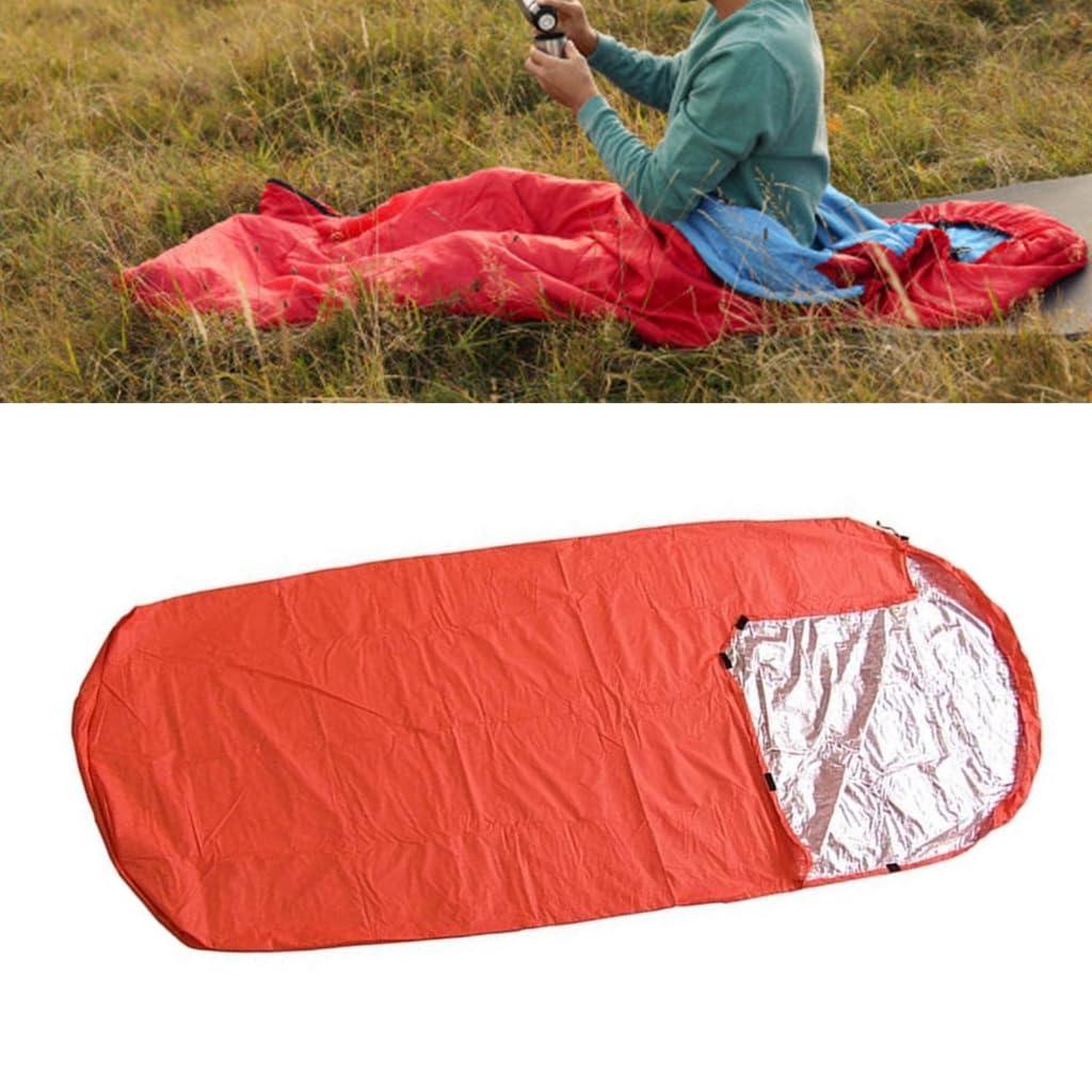 Termiczna torba do spania ciepły namiot rurowy survival Bivvy wodoodporny koc awaryjny