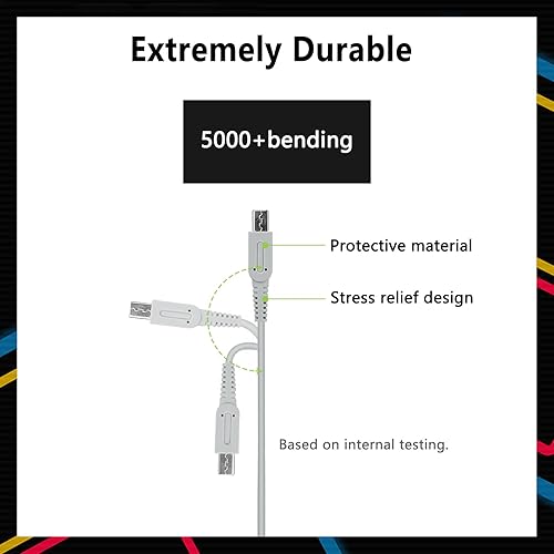 Miniatura 8 de DTOL Cargador de juego adaptador de CA para Nintendo Dsi Ndsi 3DS3DSXLnuevo 3DSnuevo 3Dsll2DSDsiDsiXL paquete de 2