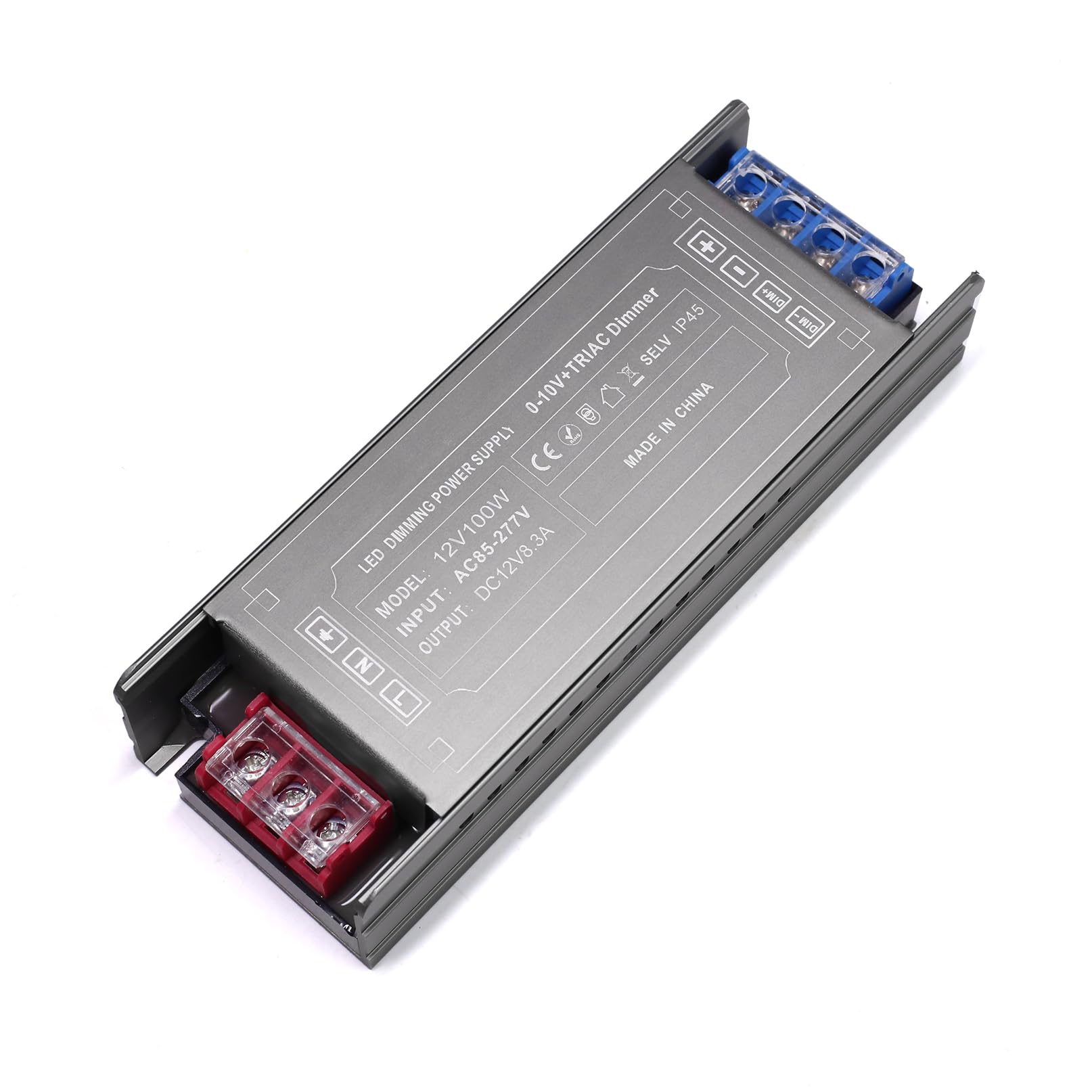 Photo 1 of VOEWT Dimmable LED Driver - 100W, 85-277V AC to 12V DC