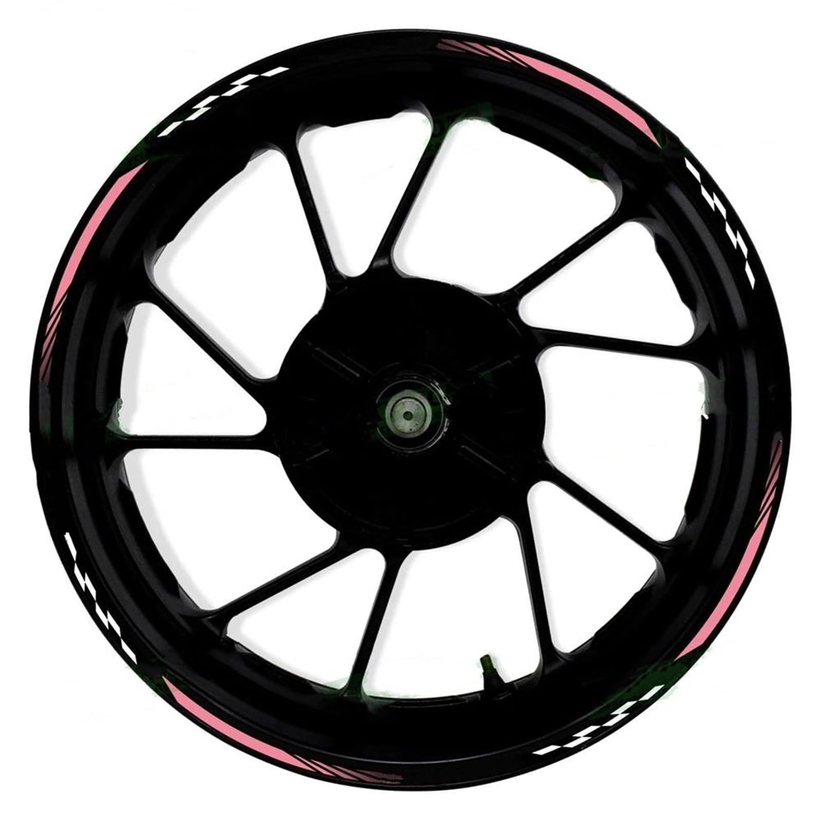 Motorbike Rim Stripe Sticker for CBR900RR CBR 900RR Motorcycle Accessories 17 Inch Front and Rear Wheel Decals Hub Reflective Rim Stripe Stickers(006)