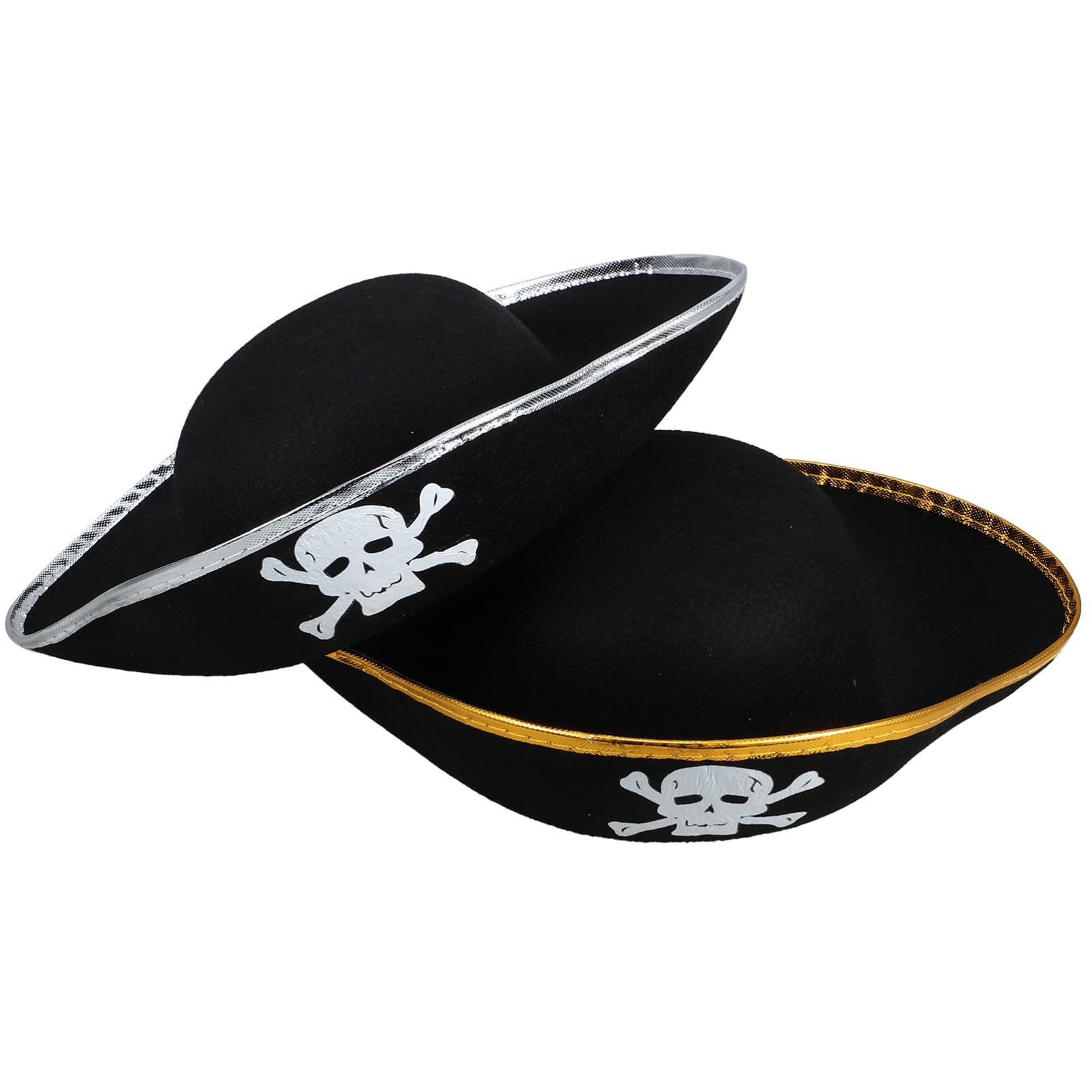6 cappelli da pirata, per carnevale, per feste, cosplay, per feste e cosplay, per feste