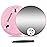 Jadazror-10X Makeup Magnifying Mirror, 6inch Hand mirrors Makeup Magnification and Tweezers Set, 10X Travel Magnified Mirror with Suction Cups for Easy Mounting-Blackhead/Blemish Removal for Women Men