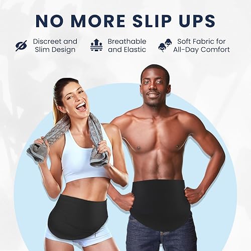 Miniatura 4 de Cinturón de ostomía para hombres y mujeres  Fundas de bolsa de ostomía para deportes  Cinturón discreto de ileostomía  Funda para bolsa de ostomía