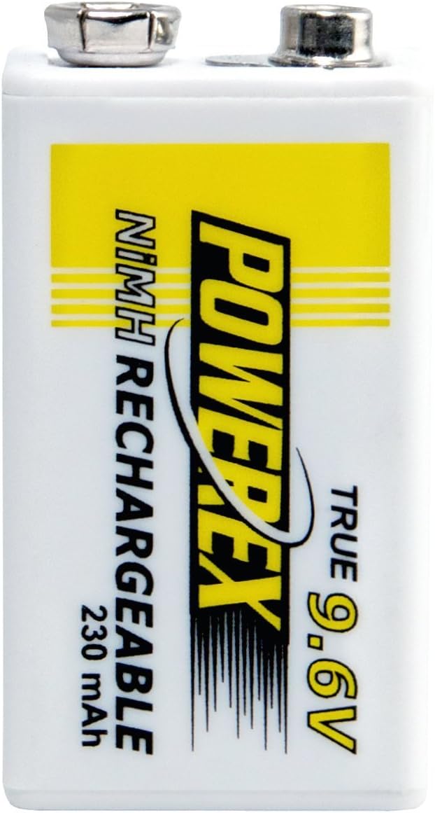 Powerex Maha MH-96V230 9.6V 230mAh Rechargeable NiMH Battery - 4 Pack