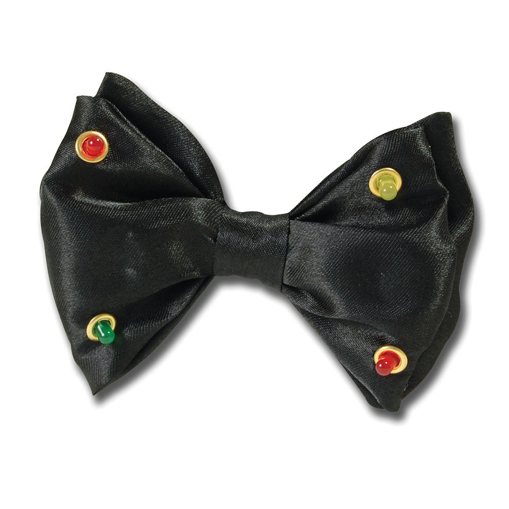 Bristol Novelty GJ022 Bow Tie Flashing | Black | Pack of 1, One Size