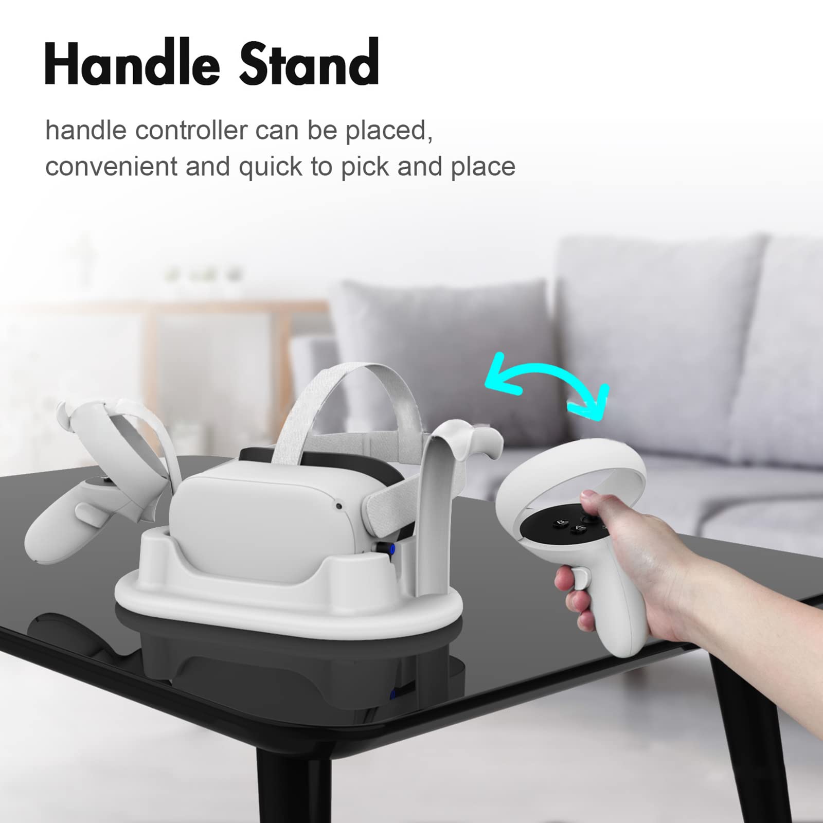 Base di ricarica desktop per cuffie Home Dock Controller Rack Stand Mount Docking Station