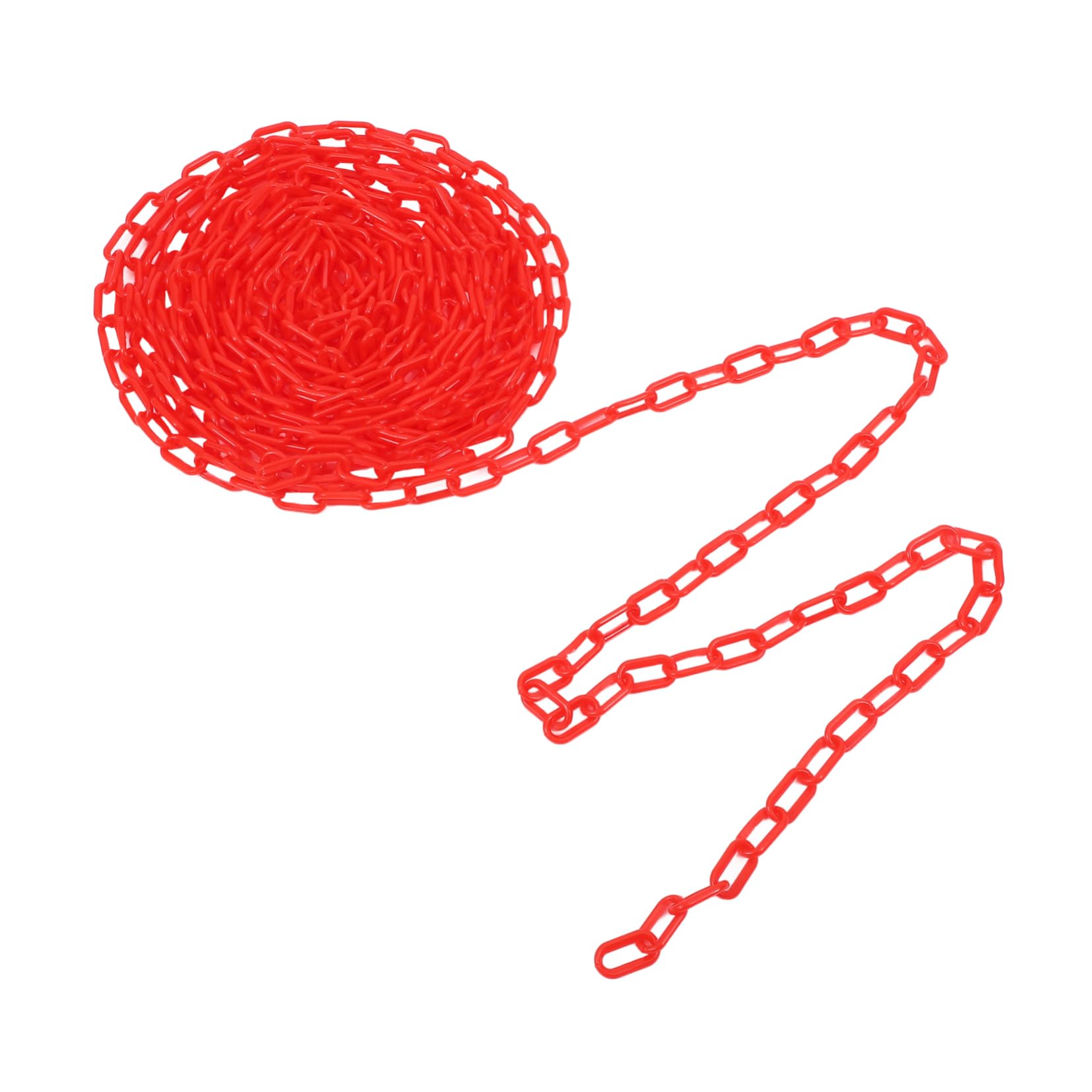 ERINGOGO Warning Chain Plastic Chain for Barricade Safety Barriers Crowd Control Parking Barrier Security Post