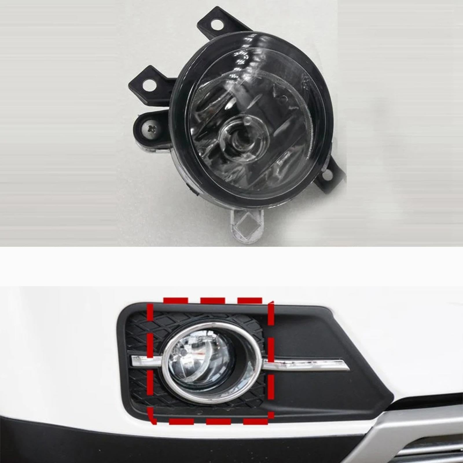 Mistlampen Dla Świetny Dla Ściana Dla Haval Dla H6 2 x Angel Eye Światła przeciwmgielne Samochodowe LED DRL Lampy przeciwmgielne do jazdy