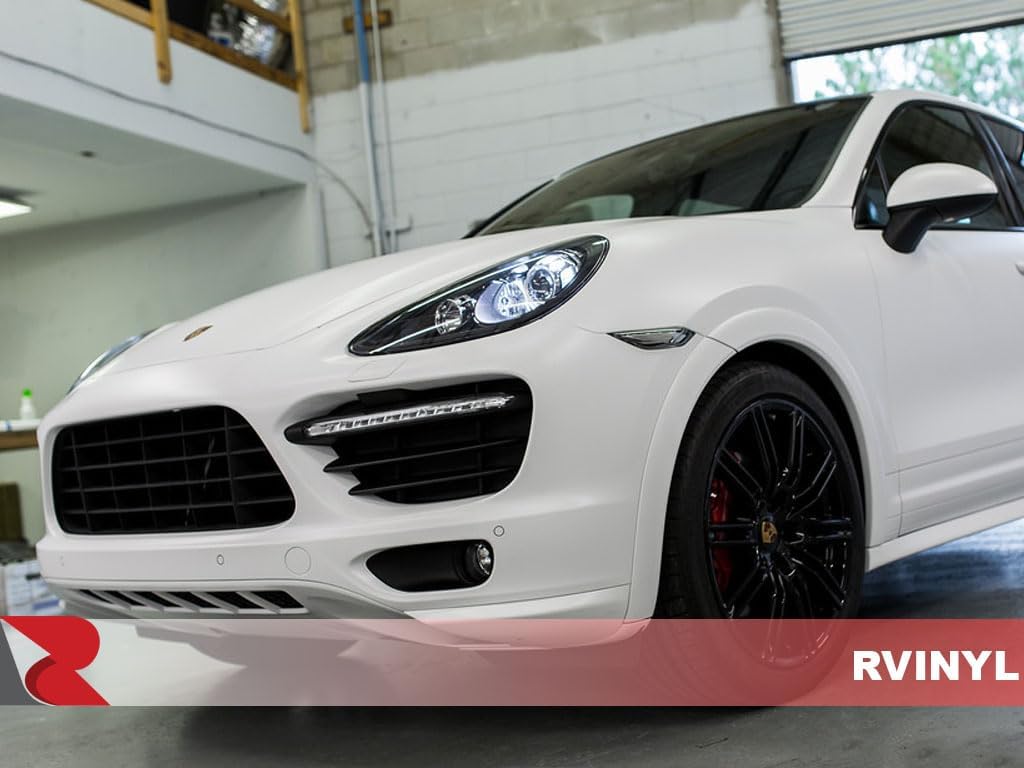 ORACAL 970RA Series Dual Cast Wrap Film in Matte White 010M - 2ft x 5ft - Thick Car Vinyl Roll with Air Release Adhesives for Vehicles