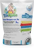 Detergente Lava Roupa Sabão Em Pó Para Roupas Brancas E Coloridas 5kg