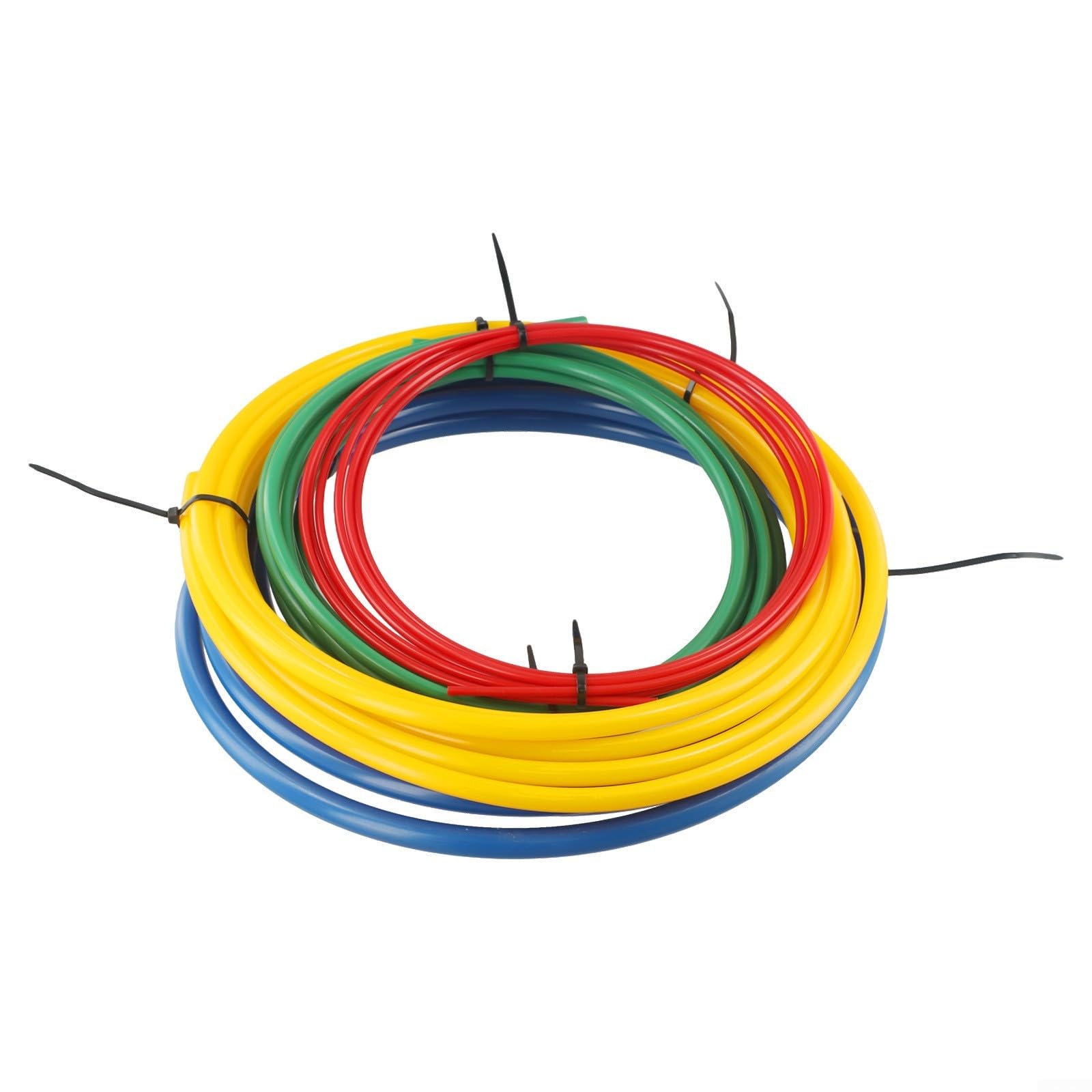 Zilimontt Lot de 4 bandes de cintrage de tubes en cuivre professionnel pour climatisation avec construction en plastique PE pour tubes de 1/4 3/8 1/2 5/8 pouces