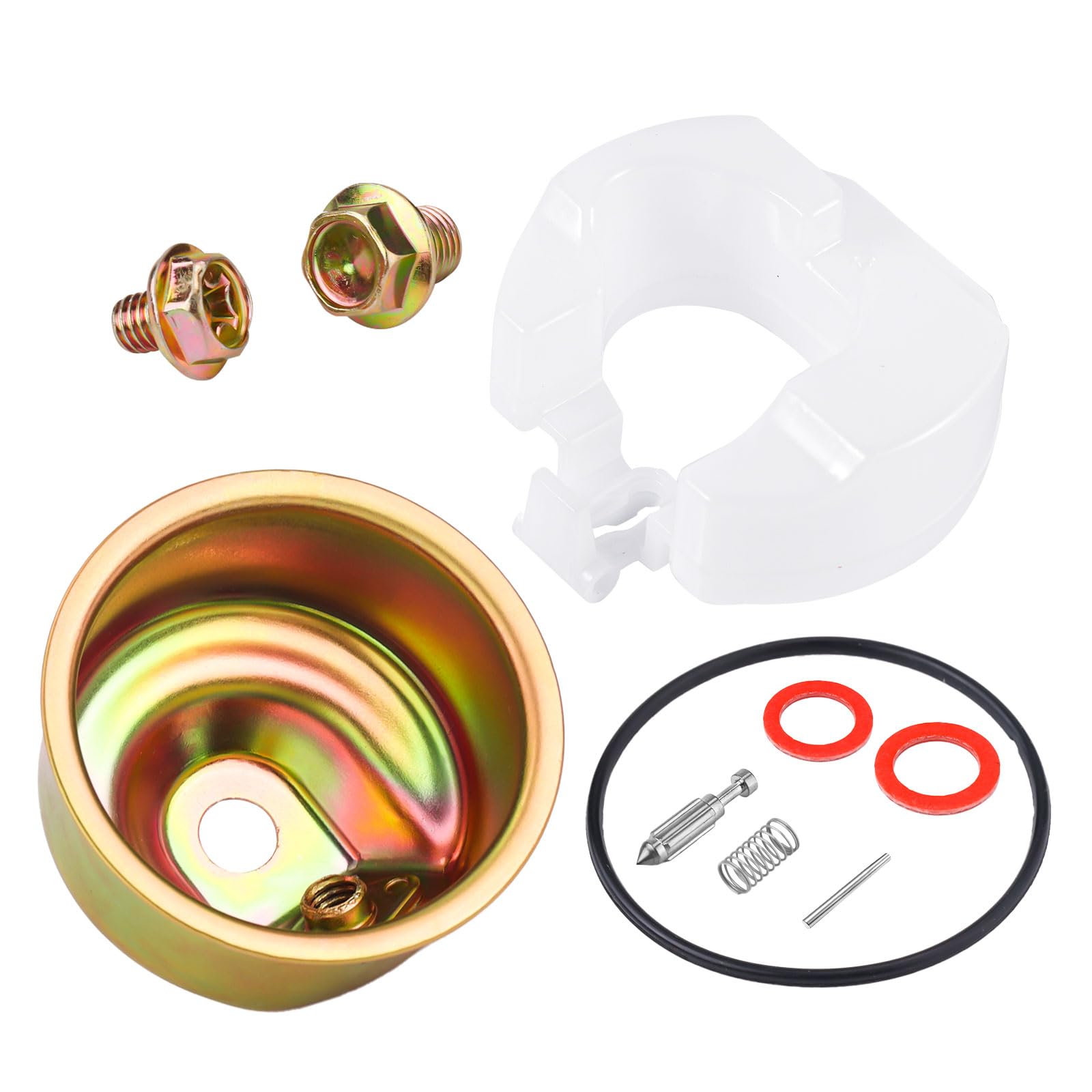 Carburetor Kit for Most Carburetor Bowl Chamber Float Pin Gasket Seal Needle Carburetor Repair and Rebuild Accessories and Parts Electric Start Kit