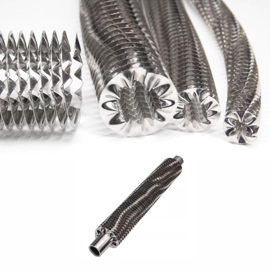 Radiator ze spiralnymi, wydrążonymi żebrami 1M ze stali nierdzewnej do wydajnych zastosowań rurowych w zakresie chłodzenia i ogrzewania(ID20mm height7mm)