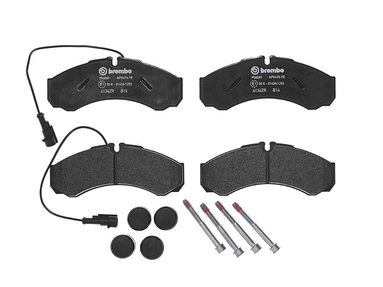 Fits BREMBO P 56 069 HAM PADS. REAR NISSAN CABSTAR 06- REAR  ⭐UK Stock⭐