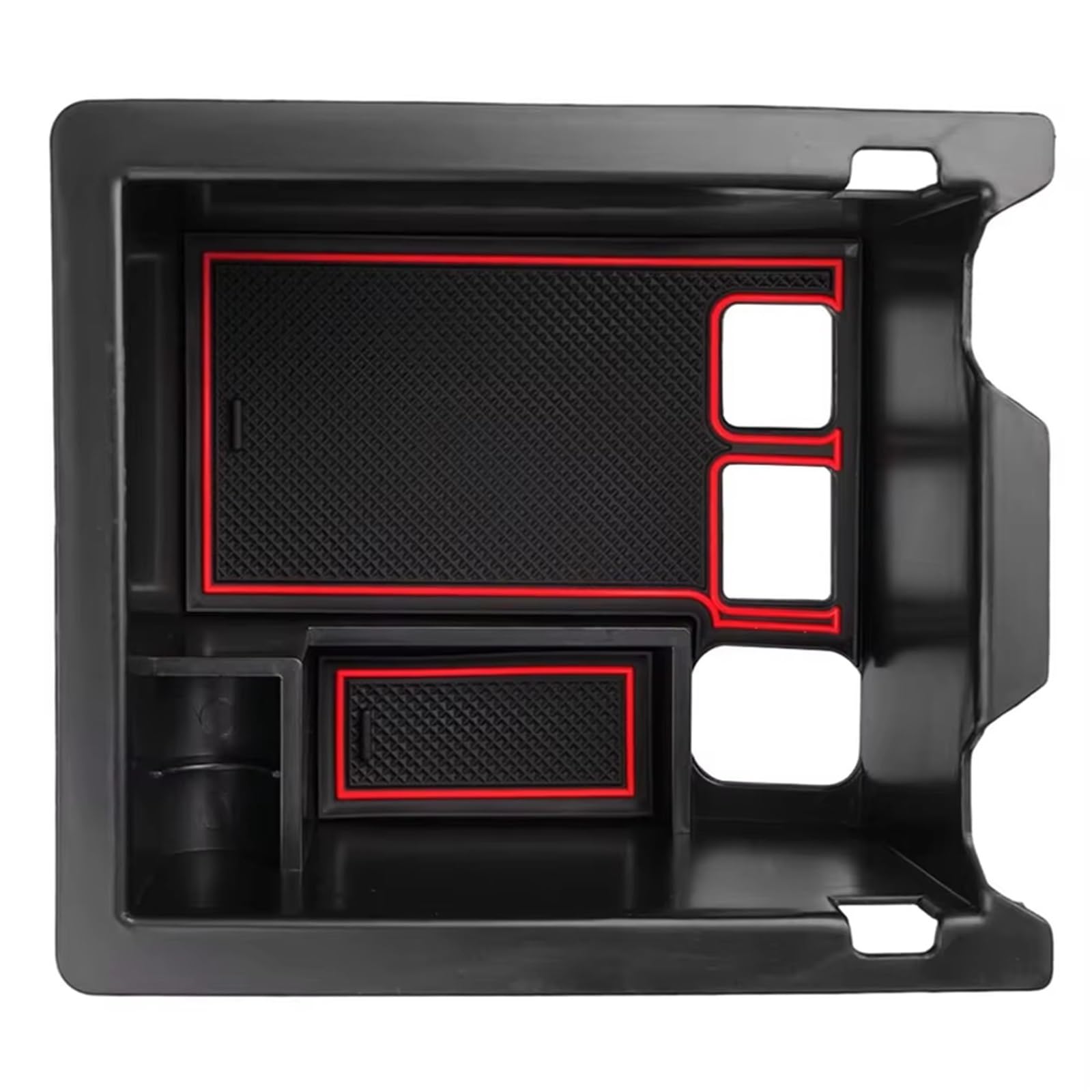 SZTMYVUW Interior Storage Box Compatible With Mazda CX-5 2017-2023 Center Console Armrest Box Storage Interior Accessories Box Stowing Tidying ABS Container