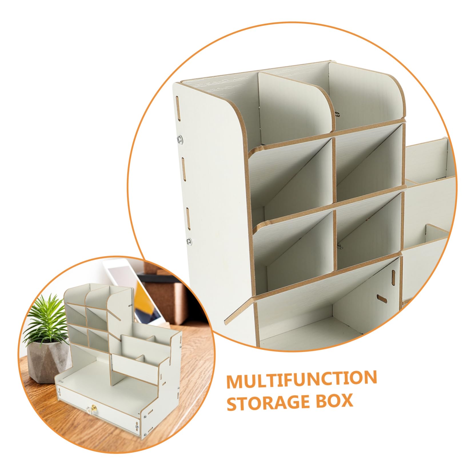 Mipcase Organizer Da Scrivania Portaoggetti Per Cancelleria Organizer Per Penne Scomparti Multipli