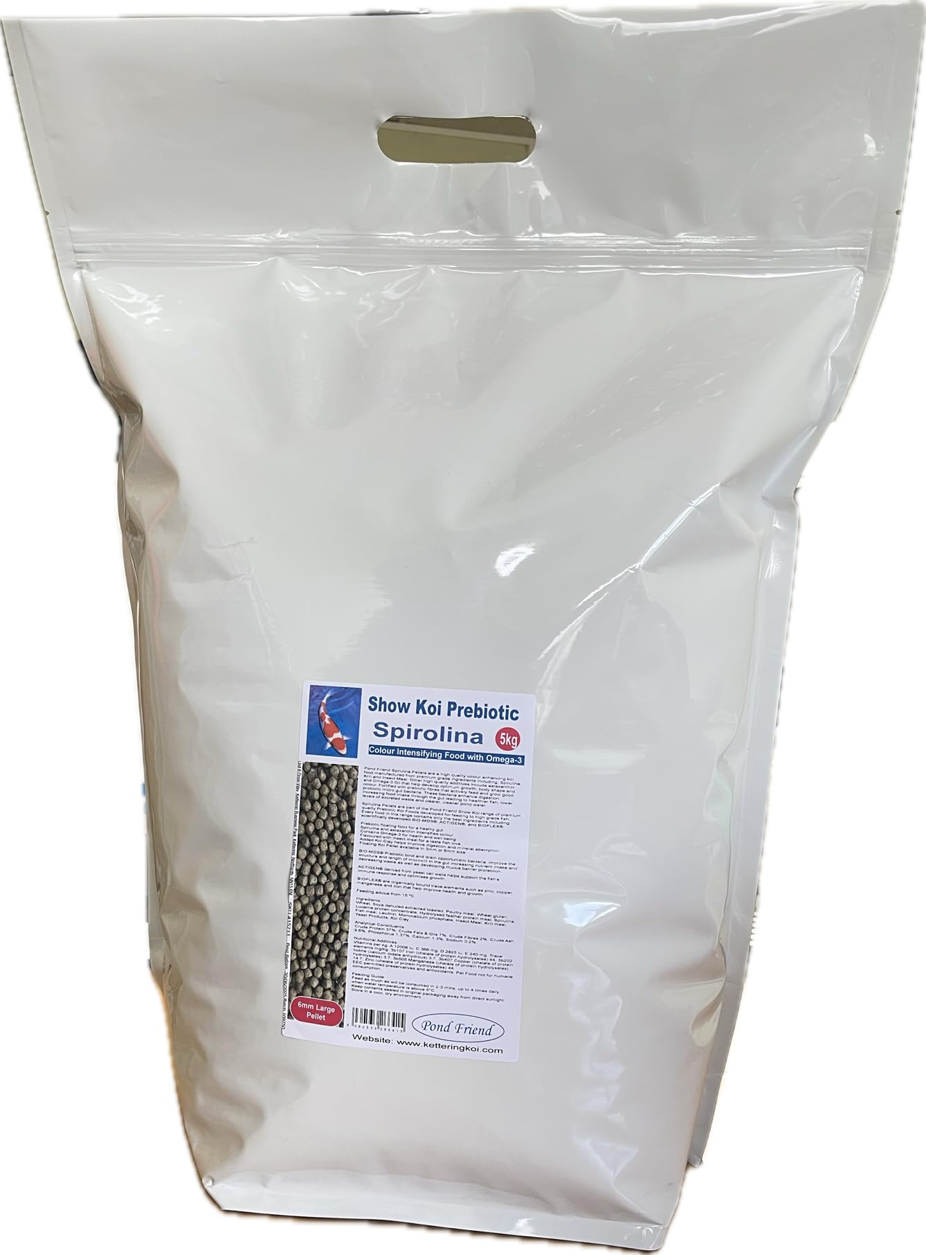 Pond Friend Show Koi Spirulina Pellet 5kg 6mm