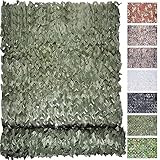 FLYEGO - Malla de camuflaje militar, Verde oscuro