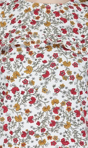 Image of POPWINGS Women's Crepe Top | Full Sleeve and Dot Printed Casual Top for Women