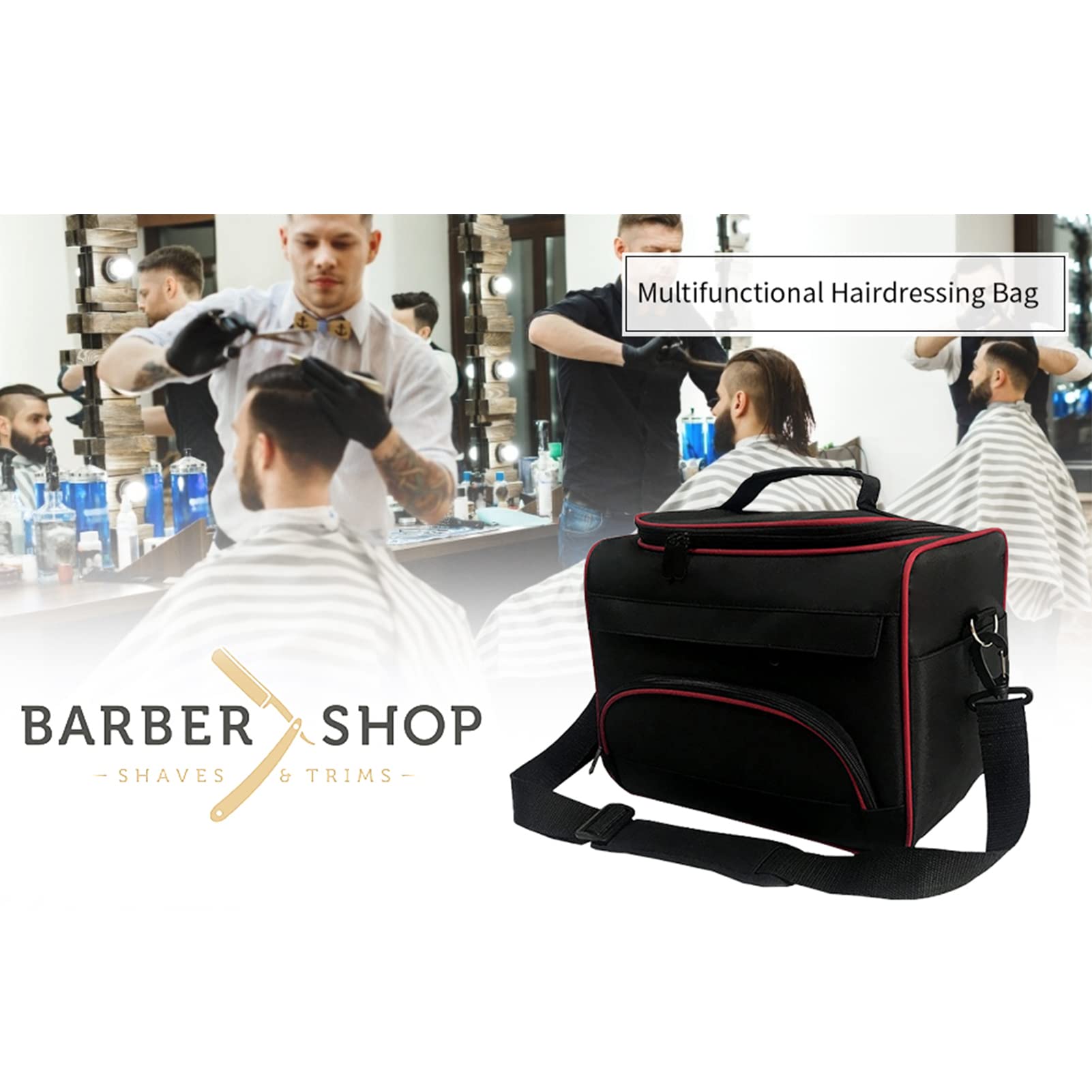 Friseurtasche Für Unterwegs – Stylische Werkzeugtasche Für Hairstylisten & Make-up-Artist
